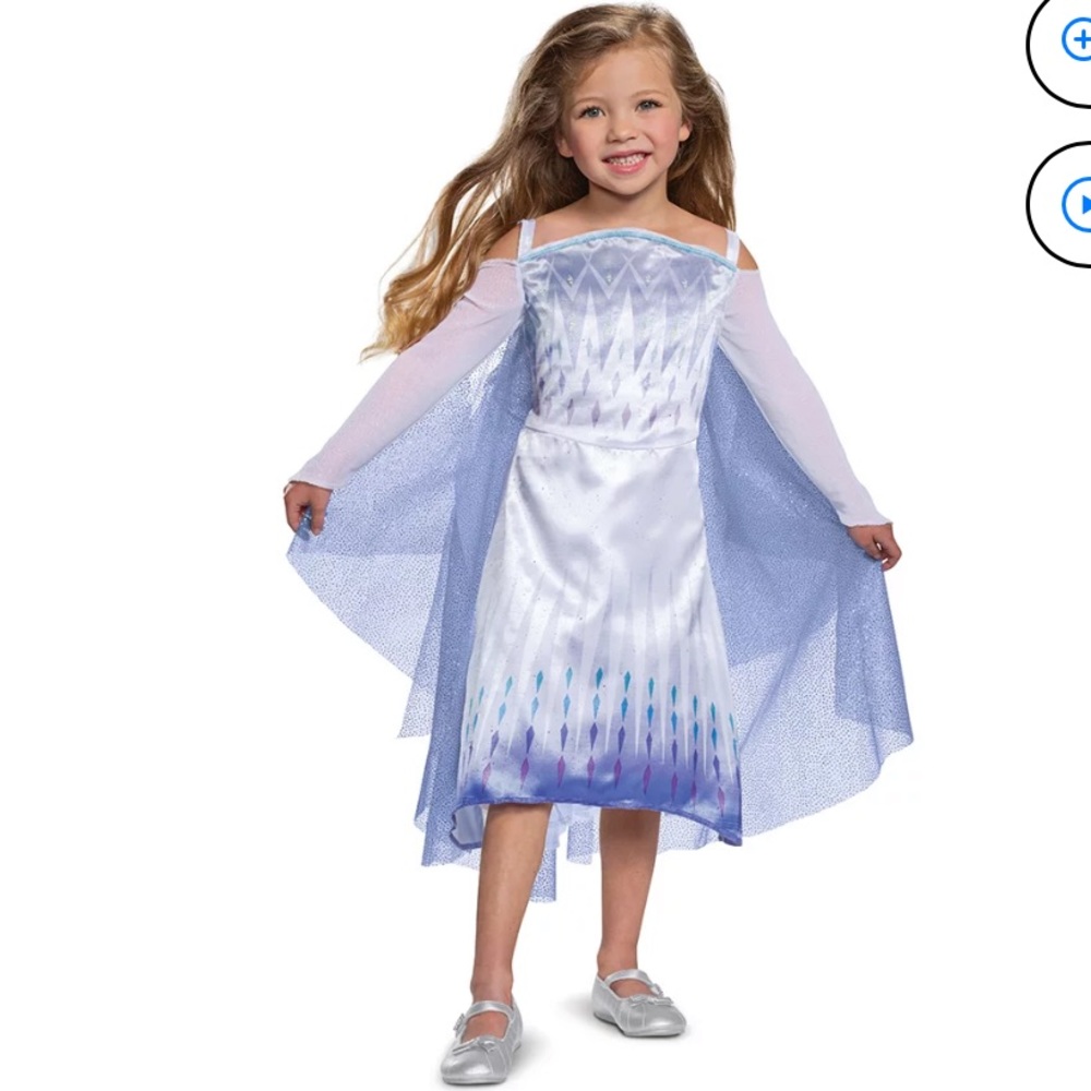 Toddler girls Disney Frozen Elsa Dress 2T